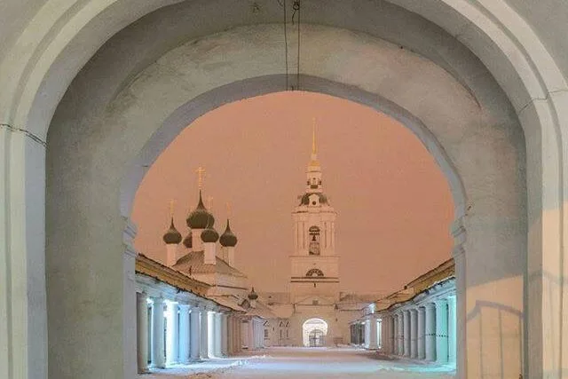 Арка в рядах фото