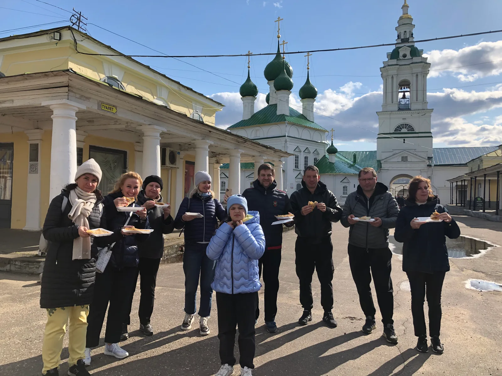 Перекус в Масялных рядах