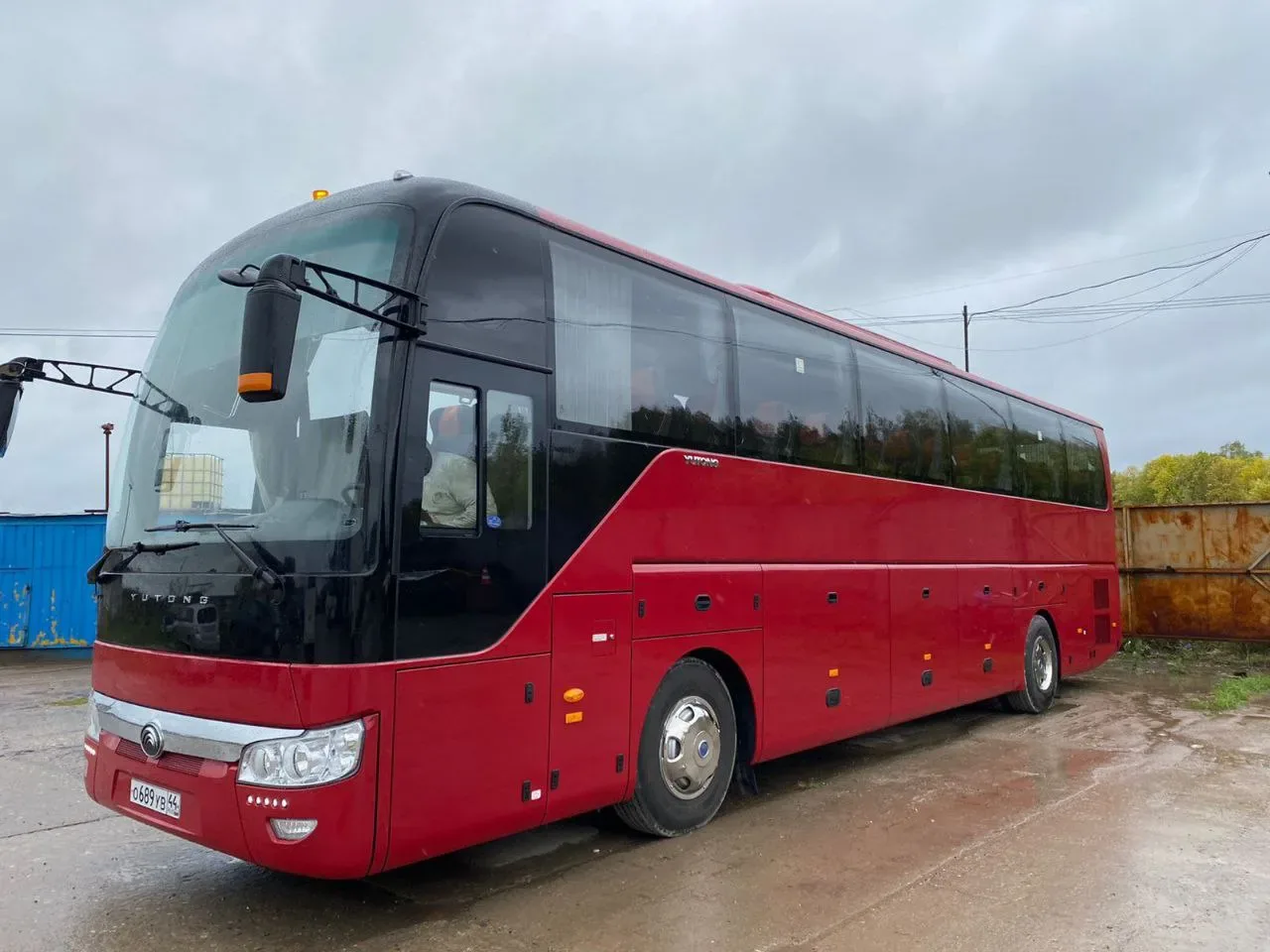 Кострома из окна автомобиля или автобуса